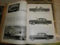 世界の自動車　　1955年　ヤケシミ汚難痛有　カバー切れ有　E9右