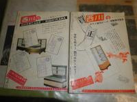 商店界　　34巻1号通巻396号　昭和28年1月　36巻1号通巻418号　昭和30年1月　計2冊　ヤケシミ汚難痛有　H2左3
