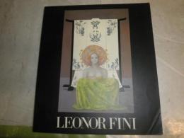 LEONOR　FINI　フィニー展　　図録カタログ　ヤケシミ汚　少折れ跡有　E5右