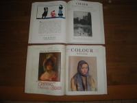 COLOUR　MAGAZINE　　不揃9・10冊を2冊に合本　　ヤケシミ汚難痛有　E1左　　ゆうパック送付