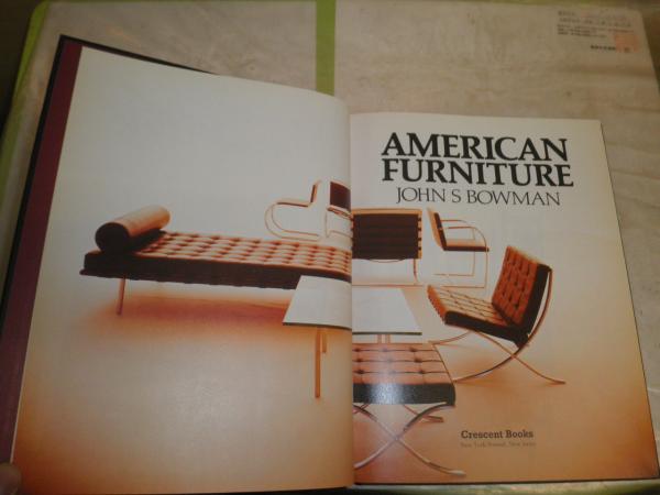 AMERICAN FURNITURE JOHN S. BOWMAN ハードカバー AMERICAN FURNITURE JOHN S. BOWMAN ハードカバー