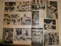 サンデー毎日臨時増刊　　春の野球号1957　　ヤケシミ汚難有　　E2左箱