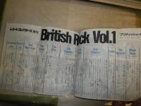 レコードコレクターズ増刊　ブリティッシュロックVOL1　アメリカンロックVOL1　通巻108・113号2冊セット　　ヤケシミ汚少難少痛有　R1