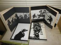 西遊記　丘永漢著　装幀影絵・藤城清治　　初版函　ヤケシミ多し　汚難有　1・3‐6巻　計5冊セット　送料520円　K2上段
