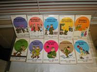 ビートルベイリーブックス　　BEETLE BAILEY　BOOKS　　全10冊セット　モートウォーカー著　ヤケシミ汚難有　　E4右上