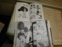 ロマンコミック自選全集　　村野守美　2冊セット　1トランペットボーイ　2ニューヨークの神様　　初版　ヤケシミ汚難有　カラー口絵入り　送料520円　E9右