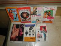 ・ポケットガーリー　昭和46年11月　昭和47年6月　2冊　・EIGALOOK　昭和56年4月　・POCKETポケットルポ　昭和46年6月　・プレイパンチQT　昭和45年7月　・ソフトsoft  昭和47年6月　　ビッグS　昭和49年4月　合計7冊セット　　ヤケシミ汚難有　E10左　送料520円