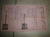 軍隊手諜　2種　　復刻版・オリジナル(大正の記載有）　計2冊　未記入　H3左3　
