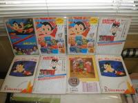 カラー版鉄腕アトム　　手塚治虫著　月刊マンガ少年別冊　1・3・4・5・7・10・11・12　　全12冊うち4冊欠　不揃計8冊　　ヤケシミ多し　汚難痛褪色有　E9右　ゆうパック送付