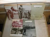 日本軍用機航空戦全史　　全5冊セット　秋本実著　　初版1刷　ヤケシミ汚多し　難有　ゆうパック送付　H2左5