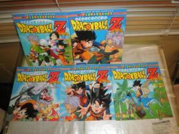 ドラゴンボールゼットZ　　オールカラー　　魔人ブウ編　1‐4・6巻　計不揃5冊　E9右　　
