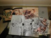 洋モノ写真集　　洋アダルト　洋ピン写真　輸入写真　7冊セット　ヤケシミ汚難有　　E2左