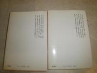 宇野浩二伝　　上下2冊セット　　初版　水上勉著　　ヤケシミ汚有　K2