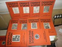 DRAWING　AND　DESIGN　　1925～28計29冊　　　ヤケシミ汚難痛　E8左