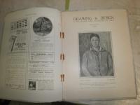 DRAWING　AND　DESIGN　　1925～28計29冊　　　ヤケシミ汚難痛　E8左