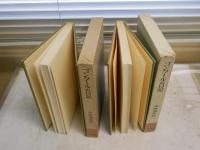 ゴンクールの日記　　文学生活の手記　　2・3　初版函　大西克和訳　計2冊セット　ヤケシミ汚難痛有　L1右　　レターパックプラス送付　