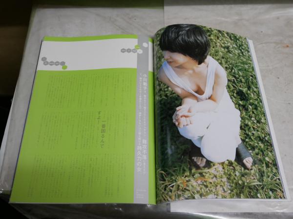 高速 割引 2024 西日本 2000年8月 017 月刊小川範子 写真藤代冥砂 湧書館 / E10左下段 小川範子