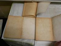 名作探偵　博文館　3冊セット　①青い十字架チェスタートン著大森紘一譯　②黄金蟲アラン・ポー著吉田両耳譯　③古城の怪寶コーナンドイル著天岡虎雄譯　　各初版　ヤケシミ多し　汚難有　　G2右