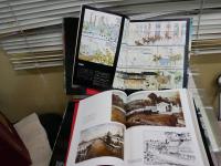 写真図説　　明治百年の歴史　　明治編　大正・昭和編　　2冊　　夫婦函　小西四郎編修　　H2左3下段　ゆうパック送付