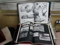 写真図説　　明治百年の歴史　　明治編　大正・昭和編　　2冊　　夫婦函　小西四郎編修　　H2左3下段　ゆうパック送付