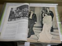 ILLUSTRATION 　France  2冊合本セット　・LA　PRINCESS　ELIZABETH A PARIS　1948年　28頁　　・SA  SAINTETE   S・S・PIE　Ⅺ　1857‐1939　1948年　52頁　仏語　ヤケシミ汚難痛有　　一部剥離有　ゆうパック送付　3F奥
　