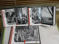 岩波写真文庫　　ファイル3冊セット　　計18冊　ヤケシミ汚難痛　　巴里の素顔　死都ポンペイ　システィーナ礼拝堂　ジョット　セザンヌ　ほか　　E3右　　レターパックプラス送付