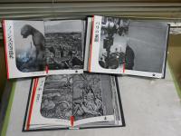 岩波写真文庫　　ファイル3冊セット　　計18冊　ヤケシミ汚難痛　　巴里の素顔　死都ポンペイ　システィーナ礼拝堂　ジョット　セザンヌ　ほか　　E3右　　レターパックプラス送付