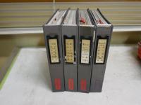 岩波写真文庫　ファイル4冊セット　計24冊　　ヤケシミ汚難痛有　京都　奈良　　函館　富士山　アルプス　ヒマラヤほか　　E3右　レターパックプラス送付