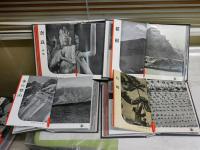 岩波写真文庫　ファイル4冊セット　計24冊　　ヤケシミ汚難痛有　京都　奈良　　函館　富士山　アルプス　ヒマラヤほか　　E3右　レターパックプラス送付