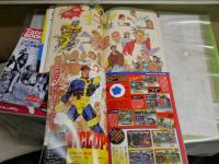 ・X-MEN公式ガイドブック　初版1995年竹書房　　・アメリカンコミックイラストレーションテクニック　草野雄著7刷1994年　　・Tarzan ターザン　別冊ターザンBook付　不揃計4冊セット　　ヤケシミ汚難有　E1左中　レターパックプラス送付
