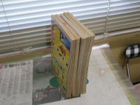 漫画スーパーエロス3冊　漫画エンジェル1冊　漫画ストロング1冊　　計5冊セット　ヤケシミ汚難有　E5右下段　　レターパックプラス送付