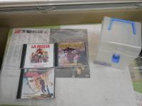 マカロニウエスタン　CD11枚　・続荒野の用心棒　・Ennio Morricone FACCIA A FACCIA  ・TEXAS　ADDIO　・WESTERN　QUARTET　ほか　・マカロニウエスタンチラシ2種　　ゆうパック送付　S1前離島