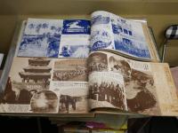 歴史写真　　10冊・9冊2組綴り不揃計19冊セット　ヤケシミ汚難痛有　E2左下段　ゆうパック送付