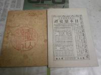 ・苅萱と石童丸　徳富元隆著　昭和7年4月37版　・世界歴史譚第壱編　釈迦　高山林次郎著　　明治42年6月18版　2冊セット　ヤケシミ汚難有　H3左2箱