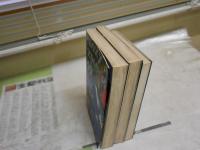 松本零士3冊セット　・小説銀河鉄道999　ジュニア版　前・後編2冊　重版　ヤケシミ汚多し難痛有　・さよなら銀河鉄道　小説ヤング版　上巻アンドロメダ終着駅　初版　新書　ヤケシミ汚有　　計3冊セット　　K3左1