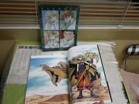 ツバサ　原画集　　クリアファイル付き　　CLAMP著　1刷帯付　E1左中