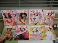 Zoom₋up　ズームアップ　　創刊号‐25号　　ヤケシミ汚有　原悦子　中島ゆたか　島村佳江　永島暎子　由美かおる　大竹しのぶ　三崎奈美　森下愛子ほか　　ヤケシミ汚難有　　ゆうパック送付　E5左　