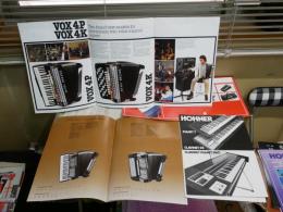 HOHNER　　ハーモニカほか音楽関連商品　アコーディオン・ハーモニカ・キーボードほか　　カタログ・チラシ　10点まとめて一括　送料300円　　E2右中