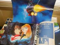 松本零士5点セット　・ロマンアルバム　テレビランド増刊　宇宙戦艦ヤマト　88頁S52年9月　・ロマンアルバム11　DELUXE　さらば宇宙戦艦ヤマト　愛の戦士たち　112頁1978年9月　・ヤマトよ永遠に　映画パンフ　・銀河鉄道999　映画パンフ　ほか　　ヤケシミ汚難痛有　E2左中　　レターパックライト送付