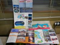 ・琵琶湖ホテルほか3部　・衣浦港湾会館　・飛騨民俗村案内　・指宿観光ホテル　・第一瀧本館　・洞爺湖　・ホテル下呂館　　計9部セット　ヤケシミ汚難痛有　S3下段