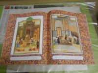 MINIATURES　ILLUSTRATIONS　OF　ALISHER　NAVOIS　WORKS　　ミニチュア　イラスト　アリッシャーナヴォイ作品集　　カラー複製　E2右中