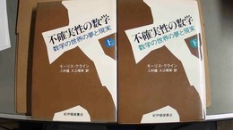 不確実性の数学 数学の世界の夢と現実:上下巻揃