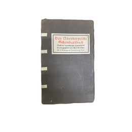 Das Nurnbergische Schonbartbuch. Nach der Hamburger Handschrift