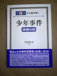 ケースから読み解く少年事件 実務の技