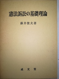 憲法訴訟の基礎理論