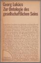 Zur Ontologie des gesellschaftlichen Seins : Hegels falsche und echte Ontologie.
