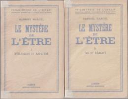 Le mystère de l'être