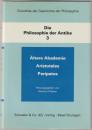 Ältere Akademie, Aristoteles, Peripatos.