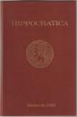 Hippocratica : actes du Colloque hippocratique de Paris (4-9 septembre 1978).
