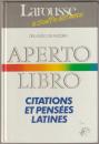 Aperto libro : citations et pensées latines.